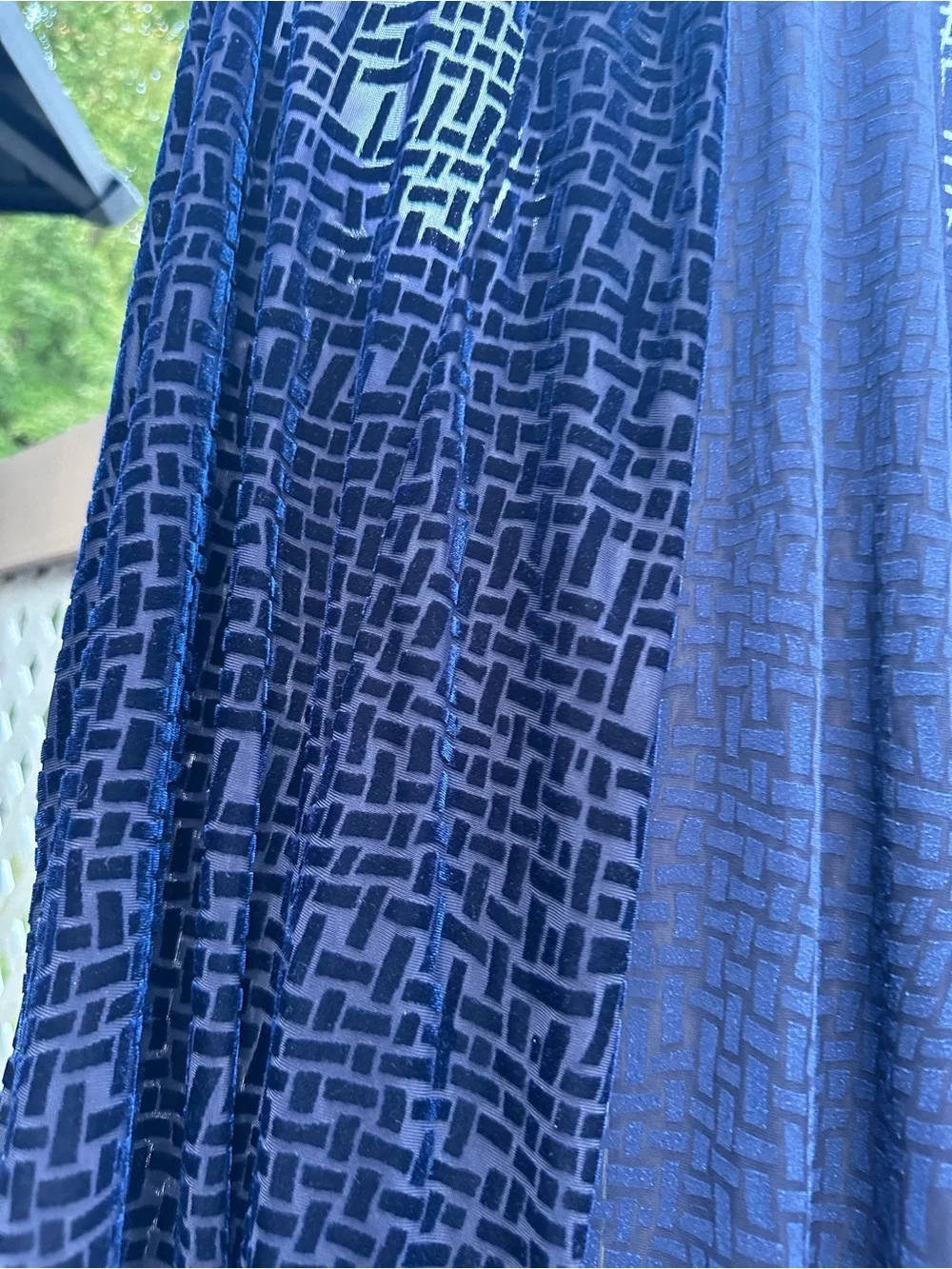 Susan Graver chic navy